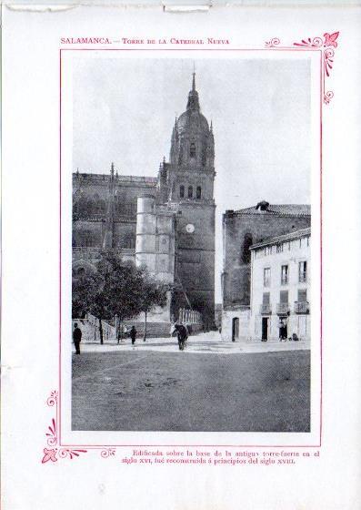 LAMINA V32130: Salamanca. Torre de la Catedral Nueva