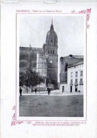 LAMINA V32130: Salamanca. Torre de la Catedral Nueva