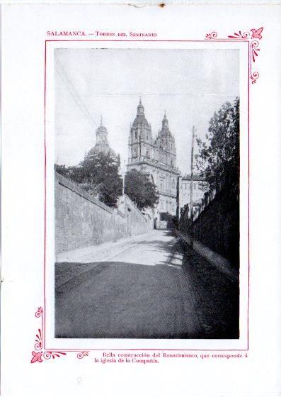 LAMINA V32125: Salamanca. Torres del Seminario