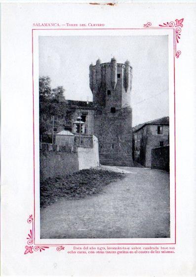 LAMINA V32124: Salamanca. Torre del Clavero