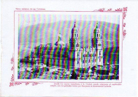 LAMINA V32084: Jaen. Vista general de la Catedral