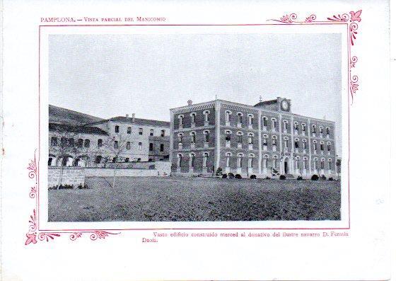 LAMINA V32049: Pamplona. Vista parcial del Manicomio