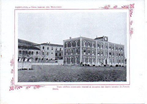 LAMINA V32049: Pamplona. Vista parcial del Manicomio