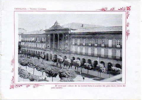 LAMINA V32046: Pamplona. Teatro Gayarre