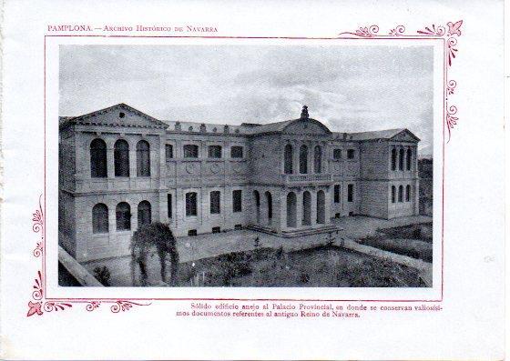 LAMINA V32045: Pamplona. Archivo Historico de Navarra