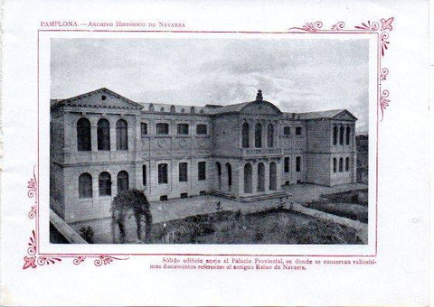 LAMINA V32045: Pamplona. Archivo Historico de Navarra