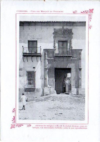 LAMINA V32041: Cordoba. Casa del Marques de Fuensanta