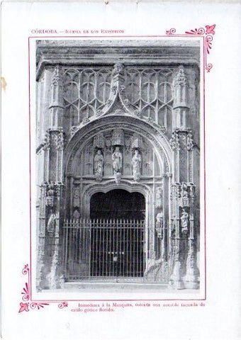 LAMINA V32040: Cordoba. Iglesia de los Expositos
