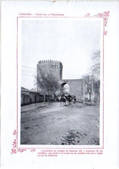 LAMINA V32039: Cordoba. Torre de la Malmuerta