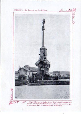 LAMINA V32034: Cordoba. El Triunfo de San Rafael
