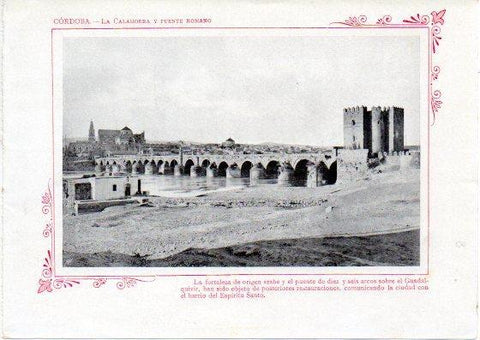 LAMINA V32026: Cordoba. La Calahorra y Puente Romano