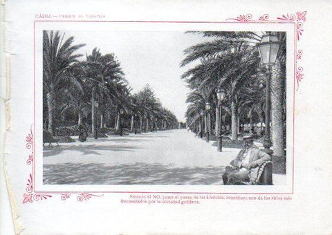 LAMINA V32023: Cadiz. Parque de Genoves