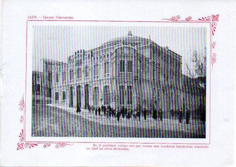 LAMINA V32082: Jaen. Teatro Cervantes