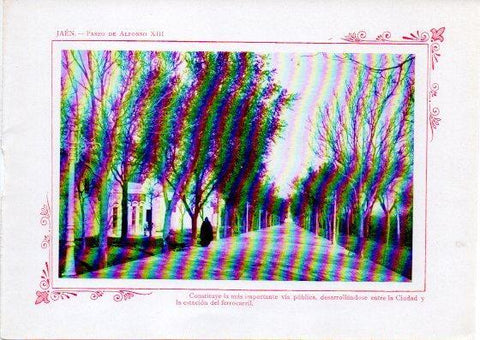 LAMINA V32081: Jaen. Paseo de Alfonso XIII
