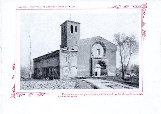 LAMINA V32067: Huesca. Santuario de Nuestra Señora de Salas