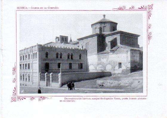 LAMINA V32065: Huesca. Iglesia de la Compañía
