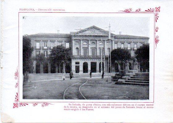 LAMINA V32055: Pamplona. Diputacion Provincial