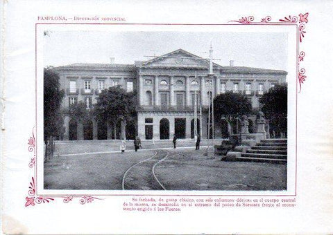 LAMINA V32055: Pamplona. Diputacion Provincial
