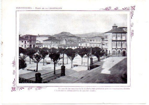 LAMINA V31711: Pontevedra. Plaza de la Constitucion