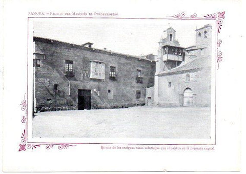 LAMINA V31724: Zamora. Palacio del Marques de Puñoenrostro