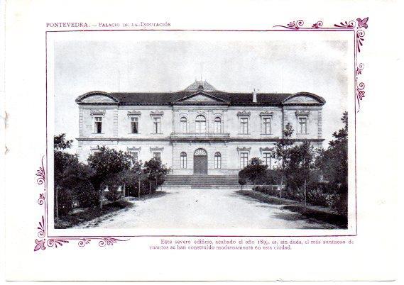 LAMINA V31708: Pontevedra. Palacio de la Diputacion