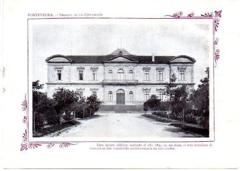 LAMINA V31708: Pontevedra. Palacio de la Diputacion