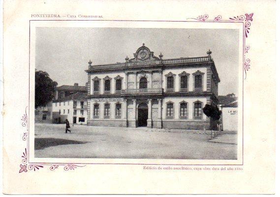 LAMINA V31703: Pontevedra. Casa Consistorial