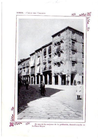 LAMINA V31700: Soria. Calle del Collado
