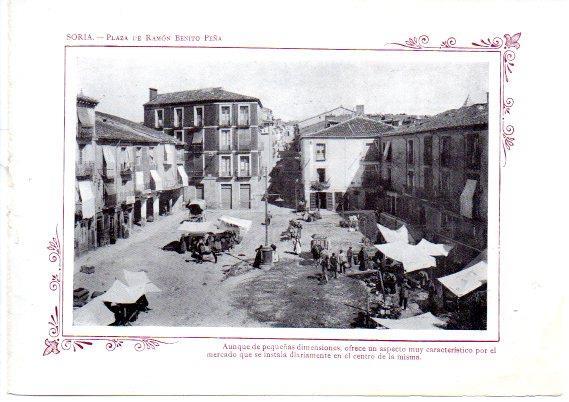 LAMINA V31698: Soria. Plaza de Ramon Benito Peña