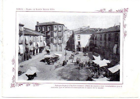 LAMINA V31698: Soria. Plaza de Ramon Benito Peña