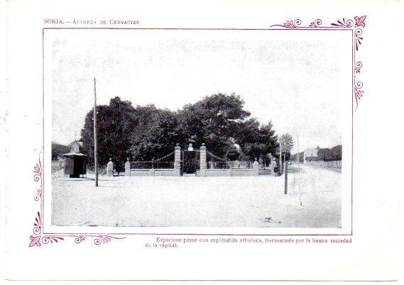 LAMINA V31697: Soria. Alameda de Cervantes