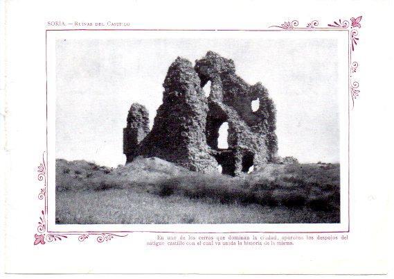 LAMINA V31696: Soria. Ruinas del Castillo