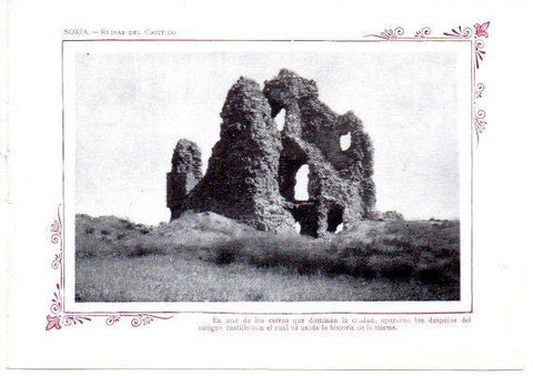 LAMINA V31696: Soria. Ruinas del Castillo