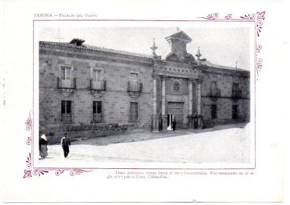 LAMINA V31725: Zamora. Palacio del Obispo