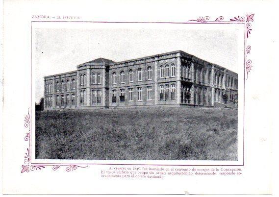 LAMINA V31726: Zamora. El Instituto