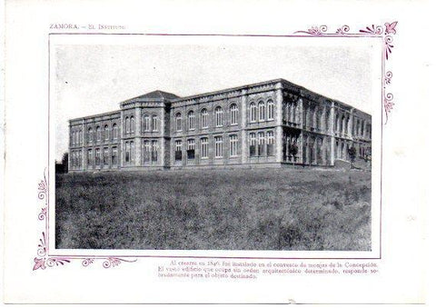 LAMINA V31726: Zamora. El Instituto