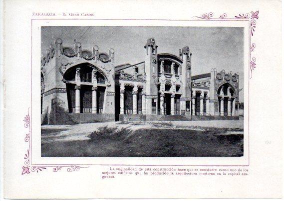 LAMINA V31745: Zaragoza. El Gran Casino
