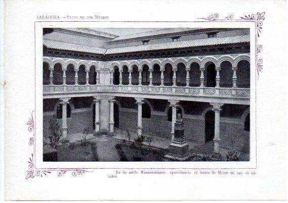 LAMINA V31744: Zaragoza. Patio de los Museos