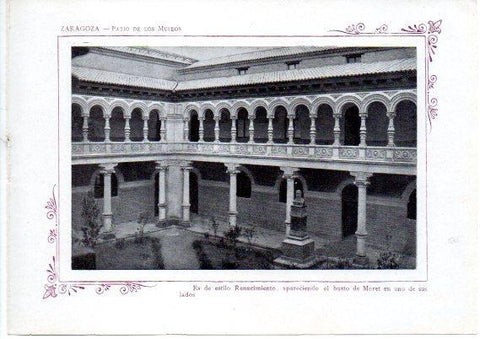 LAMINA V31744: Zaragoza. Patio de los Museos