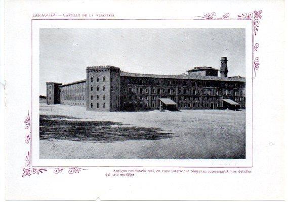 LAMINA V31742: Zaragoza. Castillo de la Aljaferia