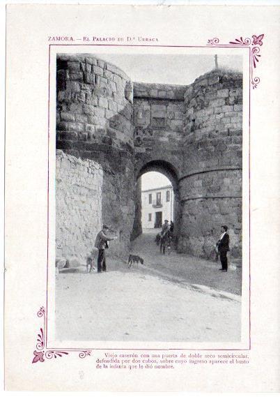 LAMINA V31732: Zamora. El Palacio de Doña Urraca