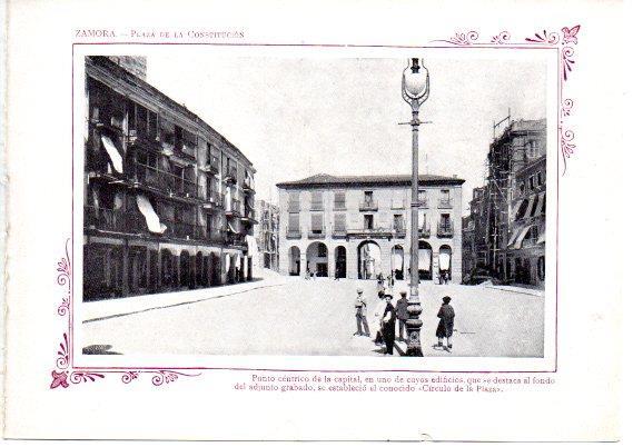 LAMINA V31729: Zamora. Plaza de la Constitucion