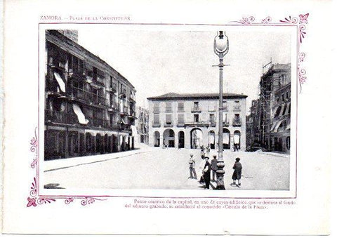 LAMINA V31729: Zamora. Plaza de la Constitucion