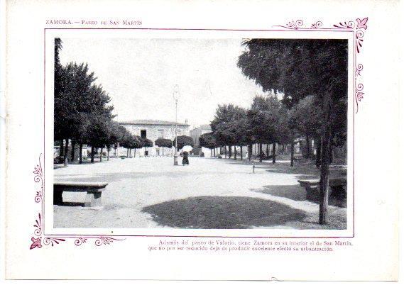 LAMINA V31728: Zamora. Paseo de San Martin