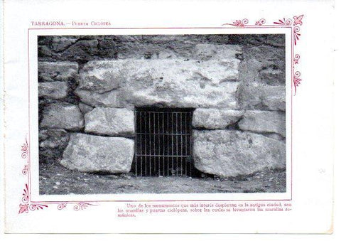LAMINA V31757: Tarragona. Puerta Ciclopea