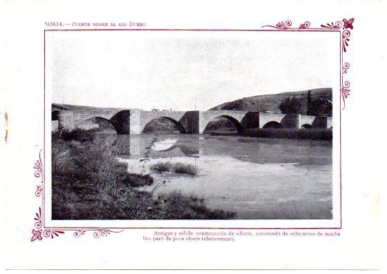 LAMINA V31692: Soria. Puente sobre el rio Duero