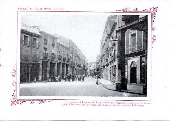 LAMINA V31653: Palencia. Calle Mayor Principal