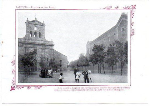 LAMINA V31652: Palencia. Plazuela de San Pablo