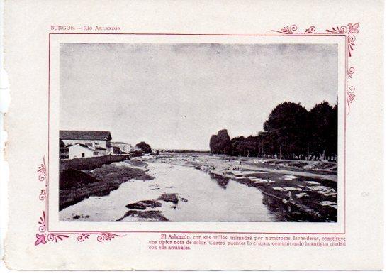 LAMINA V31637: Burgos. Rio Arlanzon