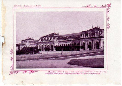 LAMINA V31636: Burgos. Estacion del Norte